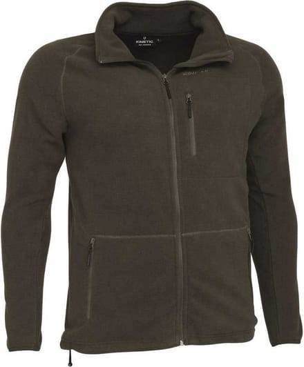 Kinetic Range Fleece Met Volledige Rits Groen L Man