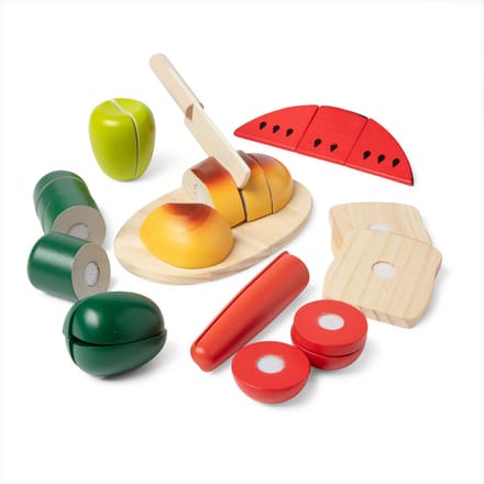 Melissa & Doug - Houten snijspeelgoed - Relatistische details