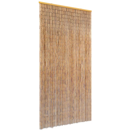 vidaXL - Vliegengordijn - 90x220 - cm - bamboe