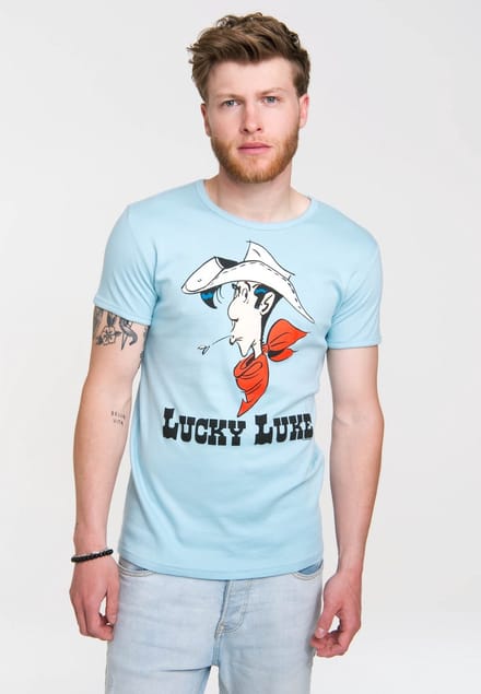 Logoshirt T-Shirt Lucky Luke Portrait
