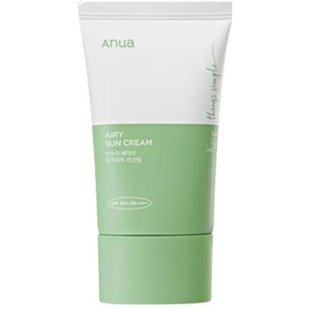 ANUA Airy Sun Cream SPF50+ PA++++ 50ml 50ml white