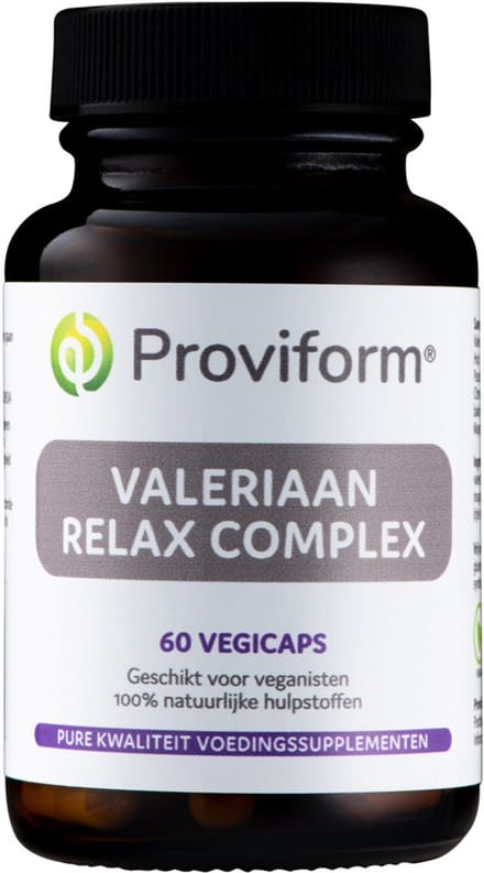Proviform Valeriaan relax complex 60 Vegetarische capsules