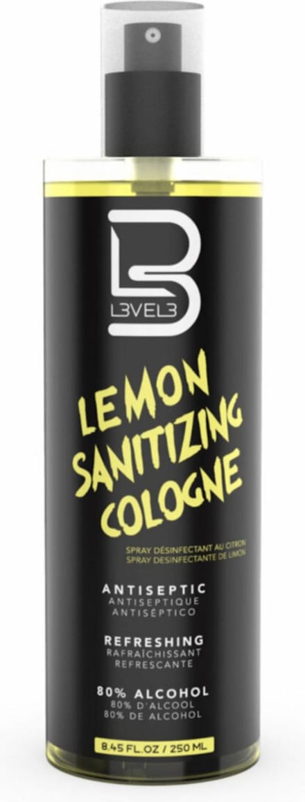 L3VEL3 Lemon Sanitizing Spray 250ML