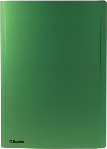 Esselte dossiermap groen, ft A4 4 stuks