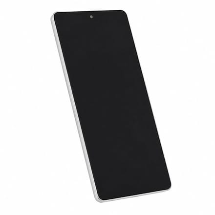 Xiaomi, Volledig AMOLED-Scherm met Glas en Frame voor Redmi Note 13 5G, Wit