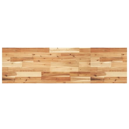vidaXL - Wastafelblad - met - olieafwerking - 140x40x4 - cm - massief - acaciahout