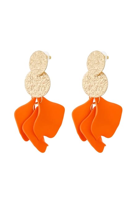 Blooming Chique oorbellen- Verkleurt Niet - Cadeau - Goudlief