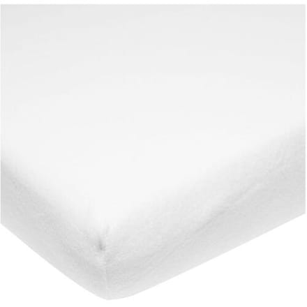 Meyco Baby Uni molton stretch hoeslaken co-sleeper - white - 50x90cm