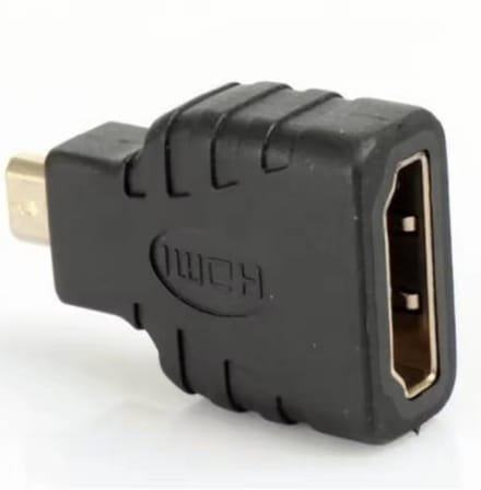 CHPN - Micro HDMI Male naar HDMI - HDMI - Adapter - Verloopstekker - Zwart - 1 stuks - Universeel - Micro HDMI