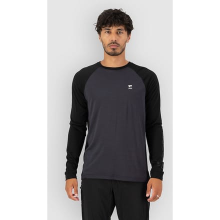 Mons Royale Tarn Merino Long Sleeve Tech Tee zwart