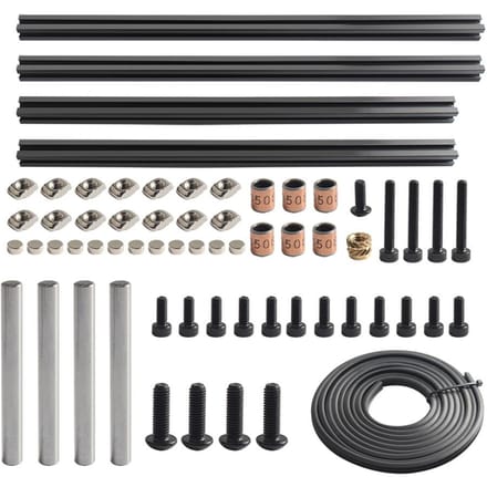 Klikklak Koelkastdeur 3D Printers Onderdeel Accessoire Compatibel met 350mm VORO 2.4 Machine zwart