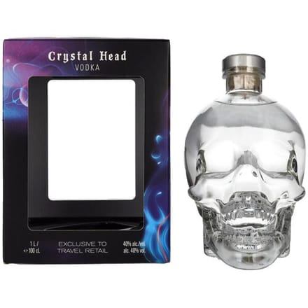 Crystal Head Wodka Crystal Head Vodka 40% Vol. 1l in geschenkverpakking