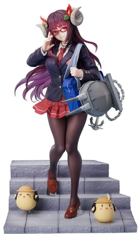 Azur Lane PVC Statue 1/7 Suruga Straightfaced Model Student Ver. 25 cm