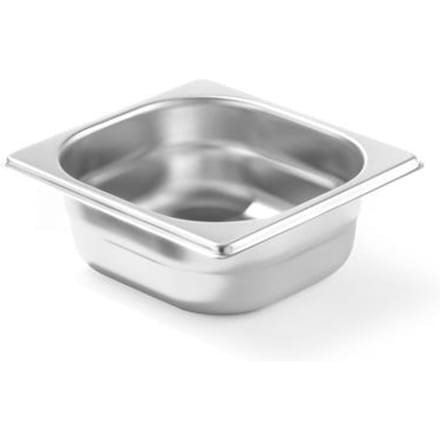 HENDI Gastronormbak – roestvast staal – 1,6L – 100mm hoog – stapelbaar