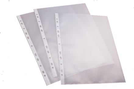 proOFFICE Documenthoezen A4 PP-folie genarbt