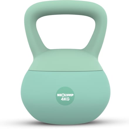 NEOLYMP 4 kg Soft Kettlebell voor beginners – Ergonomische grip, ideaal voor cardio