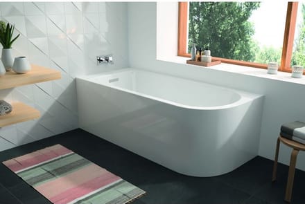 Allibert Serena Losstaand Bad G 170x75cm Wit Glanzend