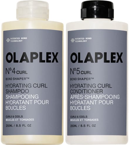 Olaplex Curl Bond Shaper Hydrating Curl No.4 Shampoo + No.5 Conditioner 250ml