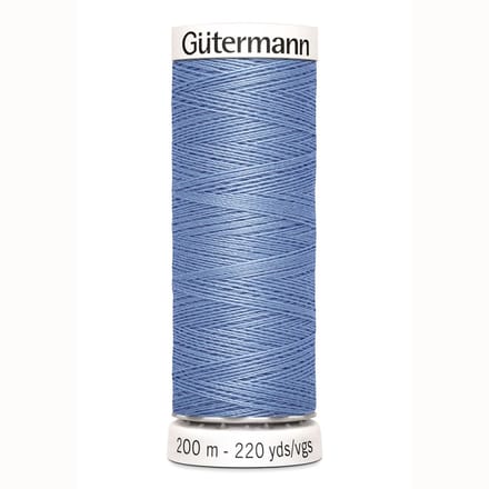 Gütermann Alles-Naaigaren, Blauw - Nr 074, 200 meter, Per Stuk.