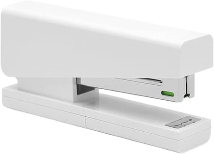 Nietmachine Bureau - Handnietmachine Kantoor - Documenten Binden - Compact Lichtgewicht Ontwerp - 120x58x29mm - Wit