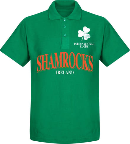 Ierland Rugby Polo - Groen - XXL