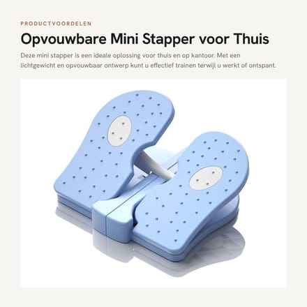 Dailygoods - Opvouwbare Mini Stapper voor Thuis en Kantoor