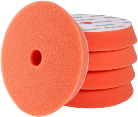 Gecko Polijstpads Medium Oranje 150mm 5 Stuks