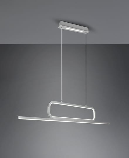 Hanglamp Trio Leuchten Aick - Aluminium