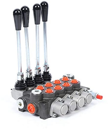 Hydraulisch Ventiel Monoblok 4-Voudig 40 l/min voor Tractoren en Laders