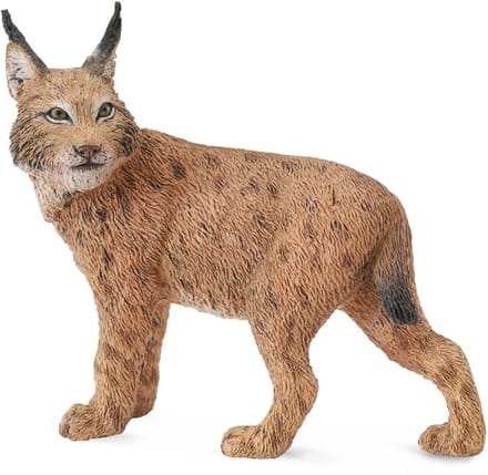 COLLECTA Figurine - Lynx - (L) - Wilde Dieren - Handgeschilderd - Miniatuur