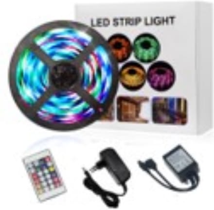 Benson Flexibele LED strip - kleurrijk - waterdicht IP65 - 5 meter - voor binnen en buiten
