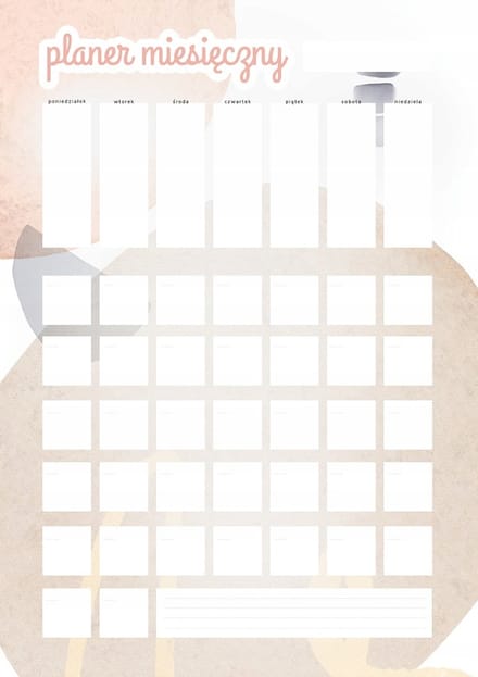 Wallvy - Magnetische Maandplanner - 30x42,5cm - Personaliseerbaar - Hoge Drukkwaliteit