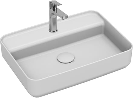 Isvea Infinity Wastafel Rechthoekig - Wit