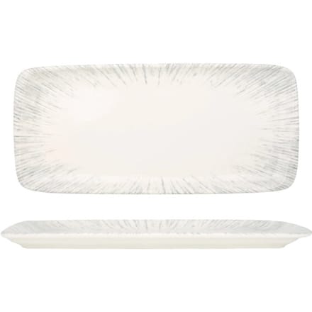 Bonna Serveerschaal - Iris - Porselein - 34x16 cm - set van 2