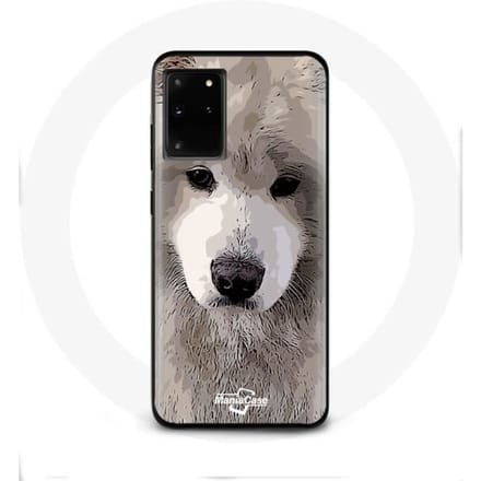 Case voor Samsung Galaxy S11 Plus Samojeed grijs hondenras