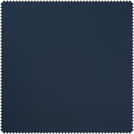 Katoenen single jersey "Uni" - Denimblauw donker