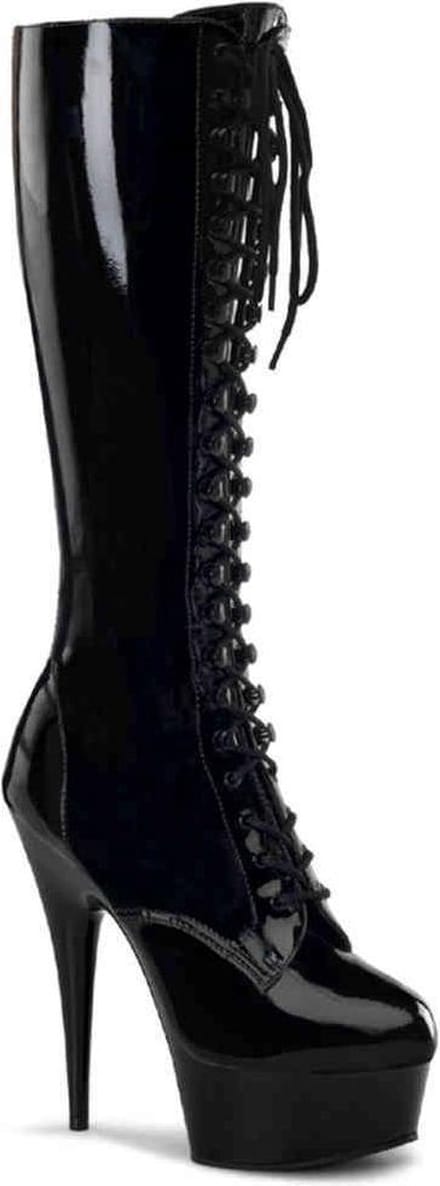 EU 35 = US 5 | DELIGHT-2023 | 6 Heel, 1 3/4 PF Stretch Knee BT, Side Zip