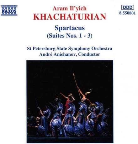 St Petersburg State Symphony Orchestra - Khachaturian: Spartacus Suites 1-3 (CD)