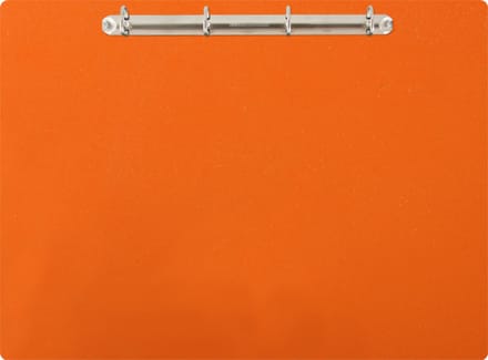Magnetisch klembord A3 incl. ringband (liggend) - Oranje
