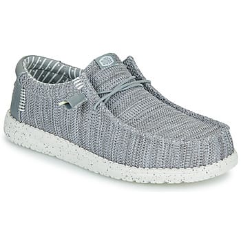 HEYDUDE Wally Stretch Sox Instappers grijs - Maat 44