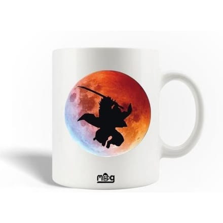 Mug en Céramique - Tanjiro - Demon Slayer - 30cl - Compatible Lave-Vaisselle - Blanc