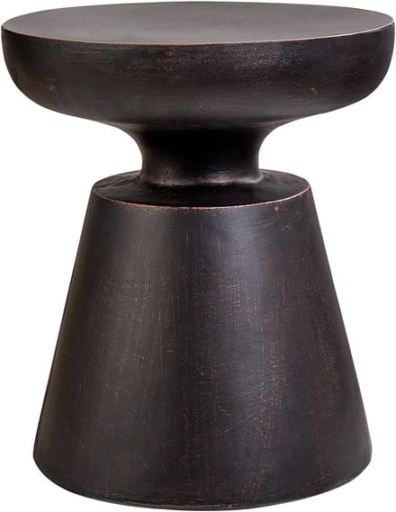 MINCIO - Bijzettafel - Zwart - Lichtbeton