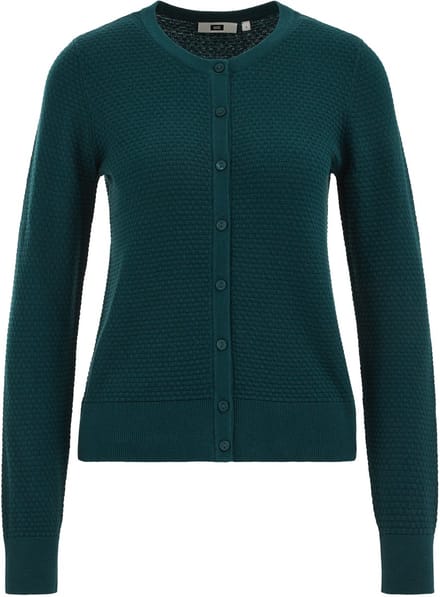 WE Fashion Dames gebreid vest met structuur