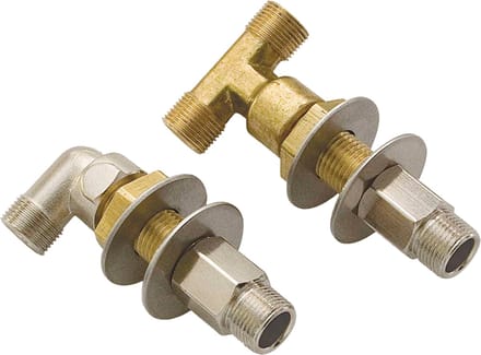 SeaStar bulkhead fittingkit L=3/4" voor 3/8" tube, twin cilinder