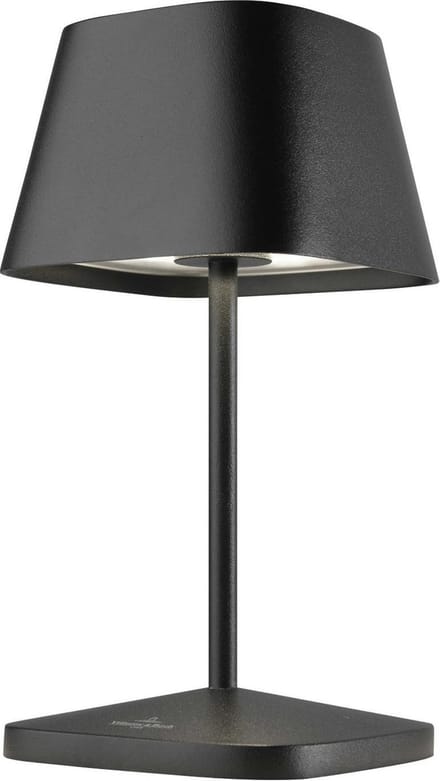 Villeroy & BOch Neapel LED tafellamp oplaadbaar zwart