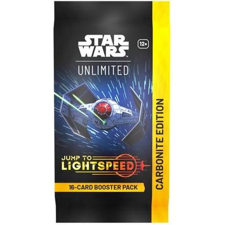 Fantasy Flight Games Star Wars TCG Unlimited Jump to Lightspeed-Carbonite Booster Pack (Diversen) Nieuw