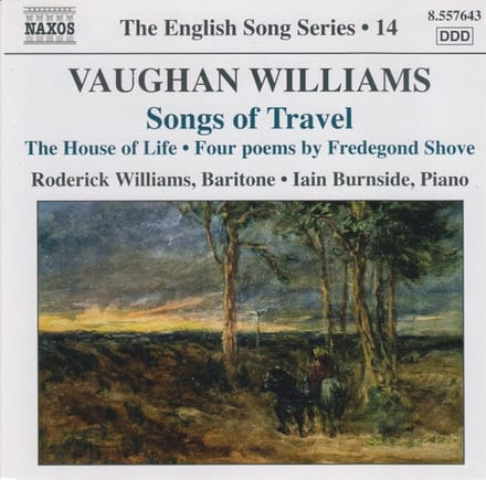 Roderick Williams & Iain Burnside - Vaughan Williams: Songs Of Travel (CD)