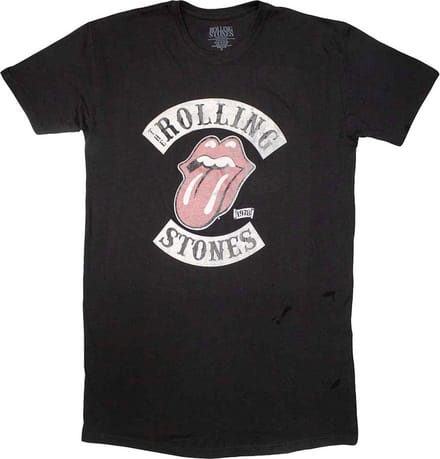 The Rolling Stones - Tour 78 Korte jurk - M - Zwart
