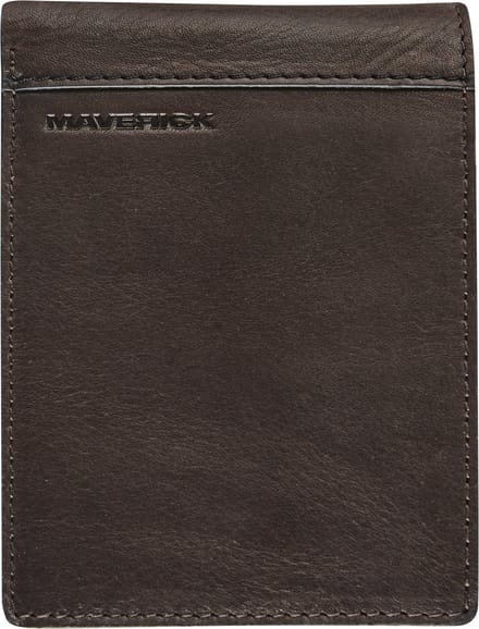 Maverick Billfold anti skim met kleingeld bruin