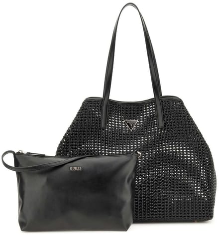 GUESS shopper Brigitta 2 in 1 Tote Black zwart
